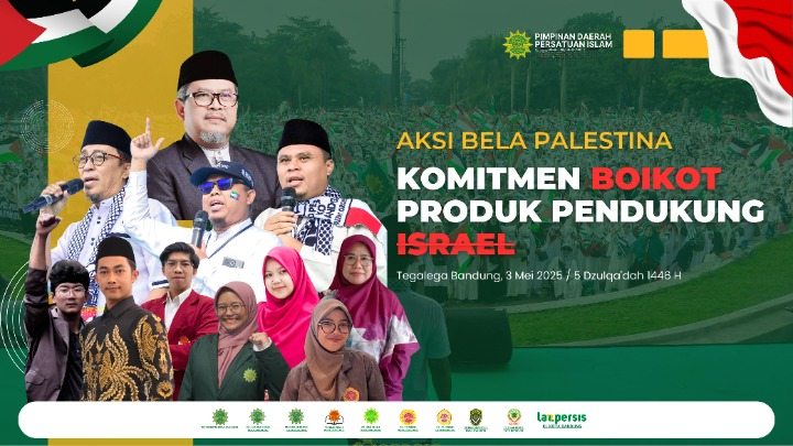 Aksi Bela Palestina, Persatuan Islam Kabupaten Garut Mengajak Turun Aksi